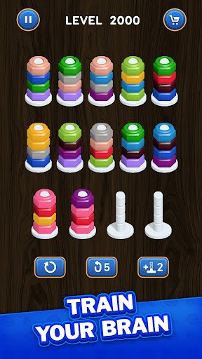 Nut Sort Puzzle - Color Sort screenshot 3