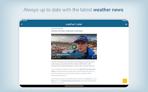 Weather & Radar Forecast screenshot 29