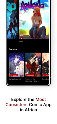 Zebra Comics: Webtoons & Manga screenshot 1