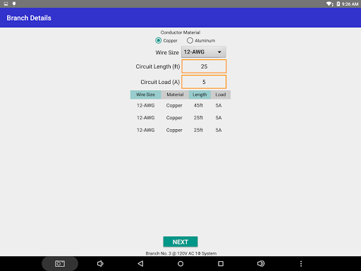 Electrician's Bible screenshot 3