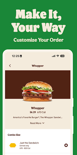 BURGER KING® App screenshot 3