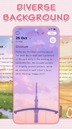 Diary with Fingerprint Lock screenshot 9