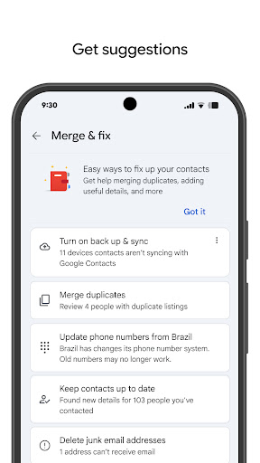 Contacts screenshot 10