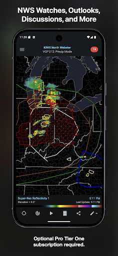 RadarScope screenshot 2