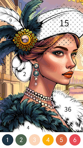 Vivid Color Paint By Number screenshot 18