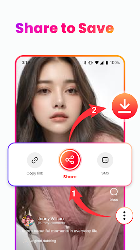 Video Downloader, No watermark screenshot 1