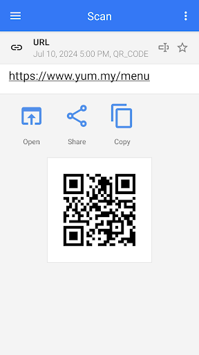 QR & Barcode Scanner screenshot 1