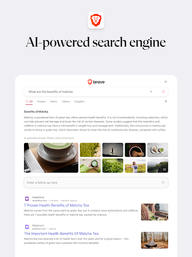 Brave Private Web Browser, VPN screenshot 18