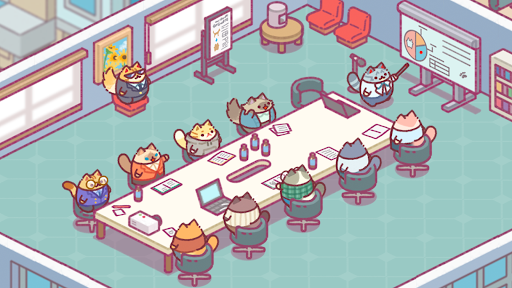 Office Cat: Idle Tycoon Games screenshot 19
