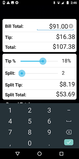 Tip Calculator screenshot 1
