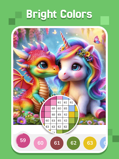 Pixel Coloring-Color by number screenshot 8