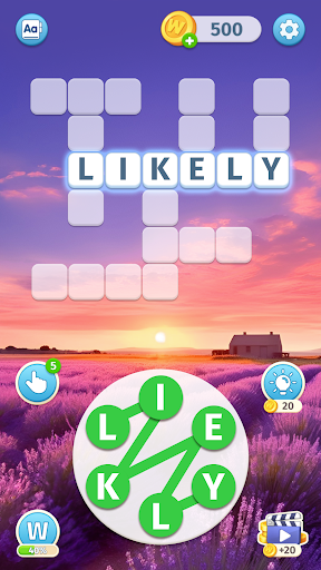 Sky Words: Relax Puzzle Games screenshot 5