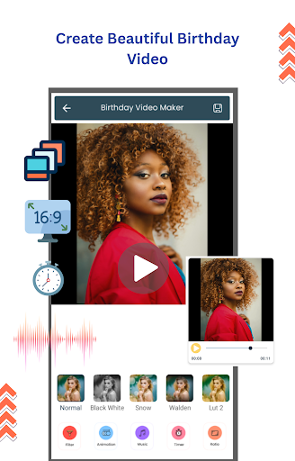 Birthday video maker screenshot 13