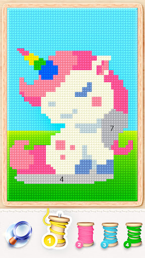 Magic Cross Stitch: Pixel Art screenshot 20