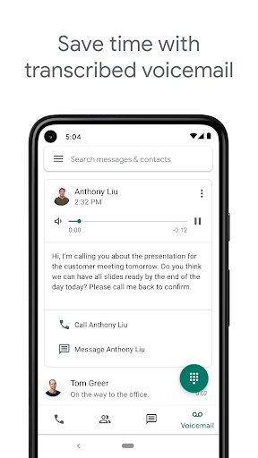 Google Voice screenshot 5