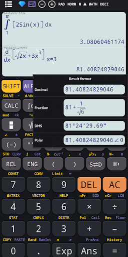 Scientific calculator plus 991 screenshot 6