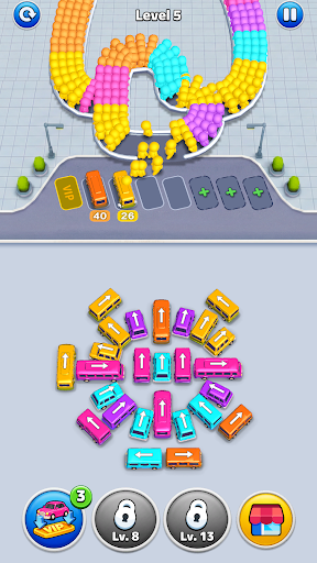 Bus Traffic Fever! screenshot 2