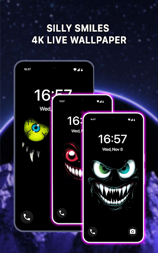 Silly Smile Live Wallpaper 4K screenshot 2