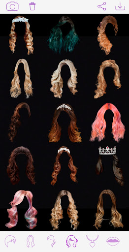 Virtual Hair Style Changer screenshot 15