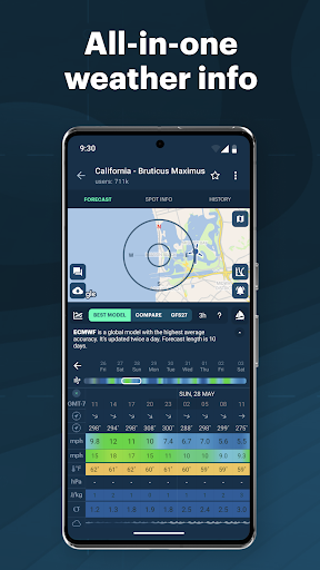 Windy.app - Enhanced forecast screenshot 3
