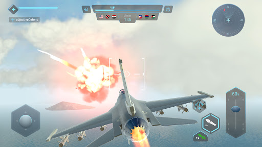 Sky Warriors: Airplane Games screenshot 2