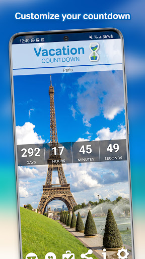 Vacation Countdown App screenshot 1