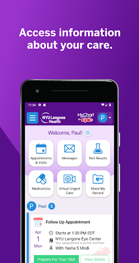 NYU Langone Health screenshot 5