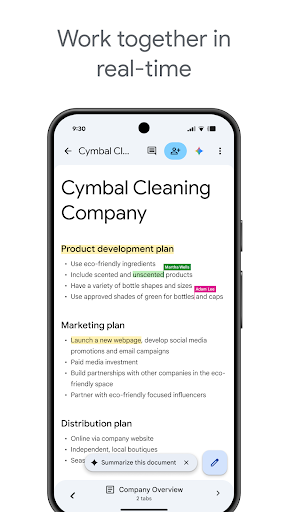 Google Docs screenshot 2