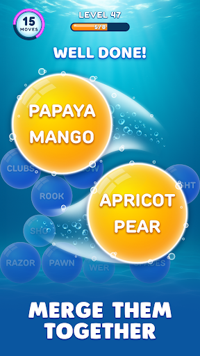 Bubble Word Jam screenshot 1