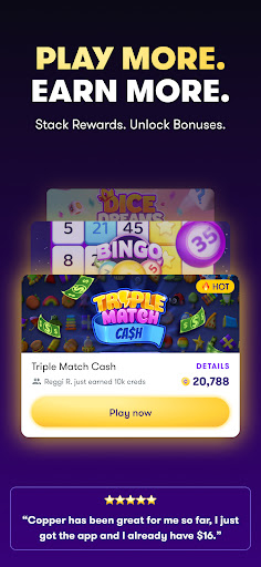 Copper: Earn Cash Rewards screenshot 1
