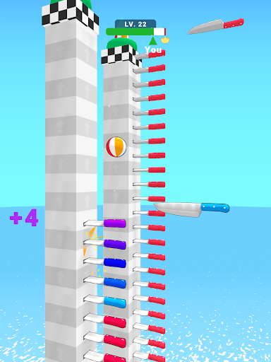 Ball Up: Knife Racing screenshot 8