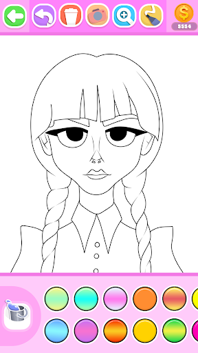 Princess Coloring Book Glitter screenshot 11