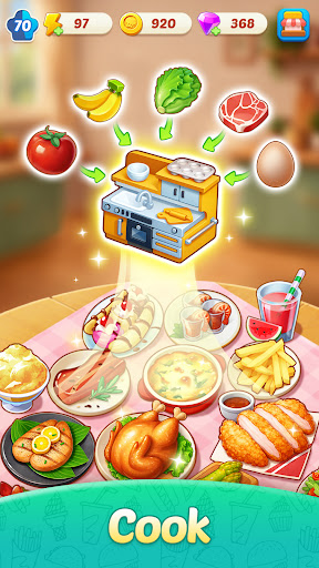 Merge Cooking® screenshot 2