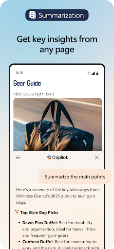 Microsoft Edge: AI browser screenshot 10