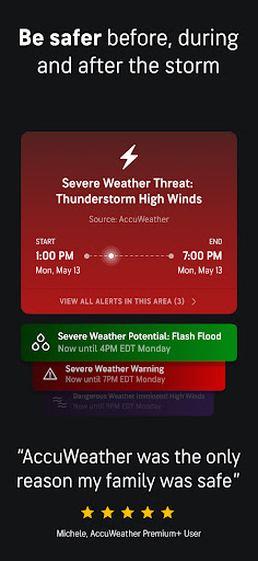 AccuWeather: Weather Radar screenshot 2
