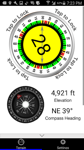 Avalanche Inclinometer screenshot 1