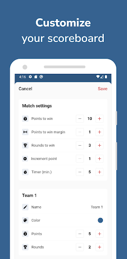 Scoreboard - Keep score screenshot 12