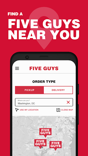 Five Guys Burgers & Fries screenshot 2