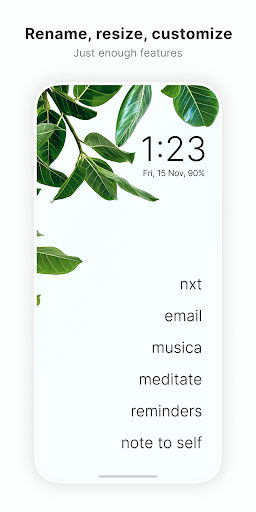 Olauncher. Minimal AF Launcher screenshot 3