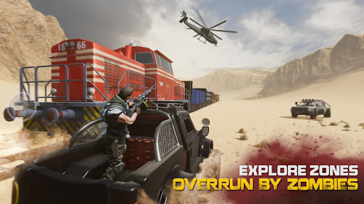 Zombie Hunt: 3D Shooting Games screenshot 1
