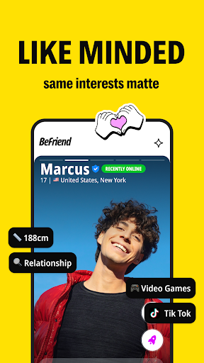 BeFriend: make friends nearby screenshot 1