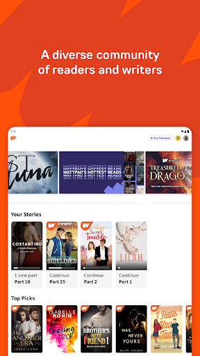 Wattpad - Read & Write Stories screenshot 7