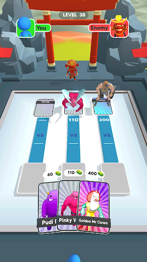 Monster Draft : Merge Runner screenshot 15