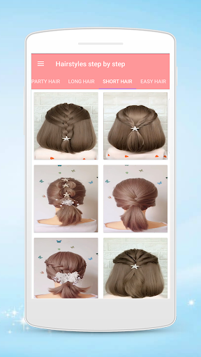 Hairstyles step by step screenshot 7