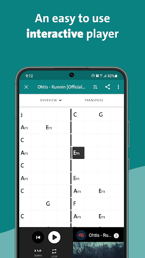 Chordify: Song Chords & Tuner screenshot 1