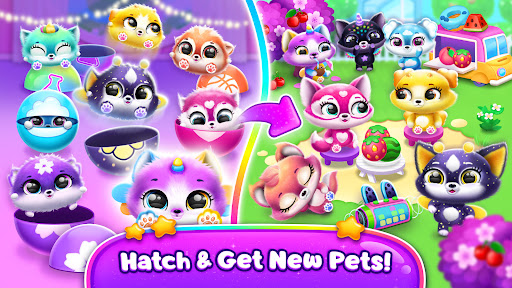 Fluvsies Merge Party screenshot 1