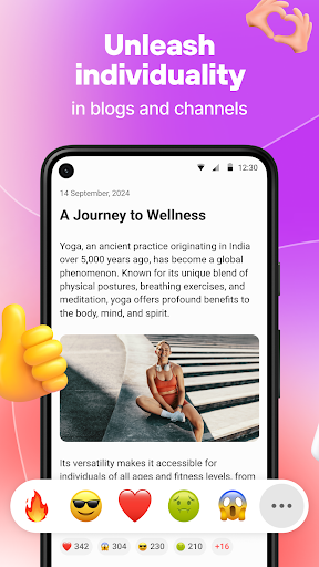 Online chat, calls - Gem Space screenshot 10