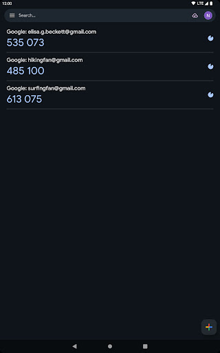 Google Authenticator screenshot 13