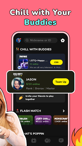 CastChat - Match & Voice Chat screenshot 3