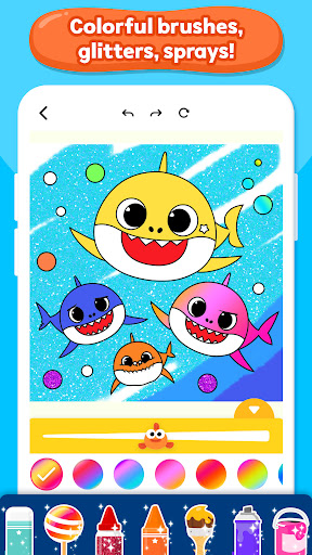 Baby Shark Coloring Book: Kids screenshot 10